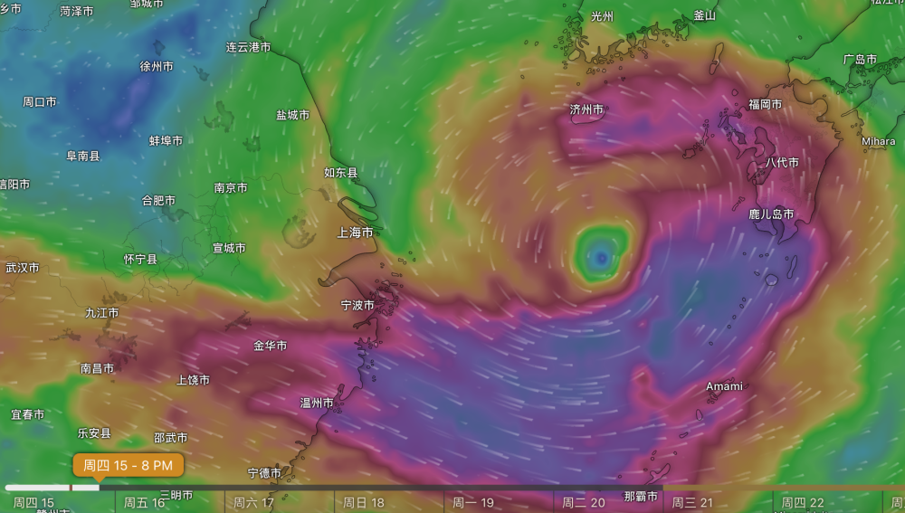 16台风优雅舞动，共绘晴空美丽轨迹图