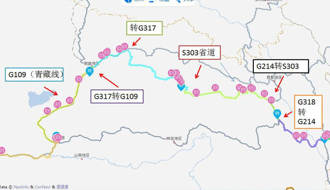 实时直播：318国道最新路况全览